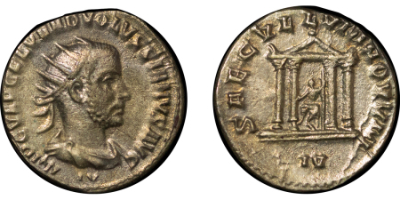 Roman Empirte. Volusianus AR Antoninianus. AD251-253.