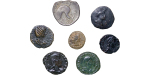 Mixed lot of Celtic, Roman & Greek coins, 7 items (mixed). 700-400BC.