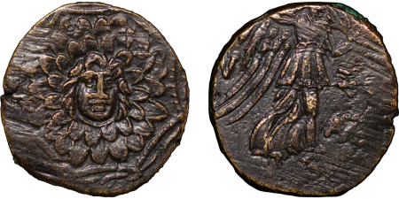 Greece. Pontos Æ 18mm. Amisos, time of Mithridates VI. 85-65BC.
