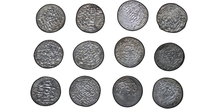 Seljuq of Rum. Qilij Arslan IV AR Dirhams. Lot of 12. 1255-1270. 
