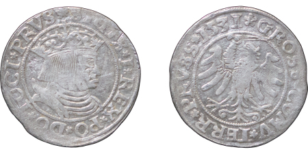 Poland. Sigsmund I "The Old" AR Groschen. 1531. 