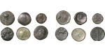 Ancient Greece. Black Sea area lot of 6 X Æ Denominations, various rulers and cities. Circa 4-1st Century BC.