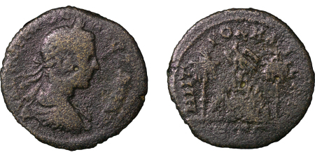 Roman Provincial, Cappodocia, Caesarea. Severus Alexander Æ 27mm. Dated CY 6 = 226-227AD. 