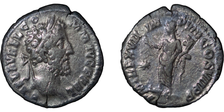 Roman Empire. Commodus AR Denarius. 192AD. 