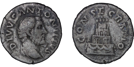 Roman Empire. Marcus Aurelius AR Denarius. 161-180AD. 