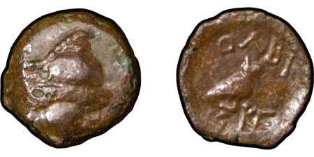 Greece, Olbia. Kimmerian Bosphorus Æ 9mm. 190-180BC.