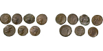 Ancient Greece, Olbia, Thrace. Black Sea lot of 7x Bronzes. 3rd to 2nd Century BC.