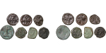 Ancient Greece. Black Sea area lot of 7 Bronzes. Early BC.