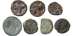 Ancient Greece. Black Sea area lot of 7 Bronzes. Early BC.