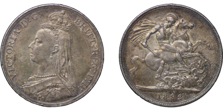Great Britain. Victoria AR Crown. 1892. 