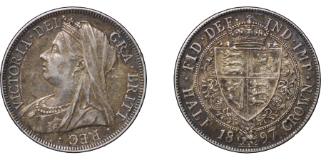 Great Britain. Victoria AR Halfcrown. 1897. 