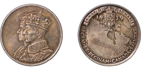 Canada. George VI AR Royal Visit Medallion. 1939. 
