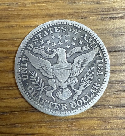 United States. Barber AR Quarter Dollar. 1911. 