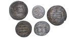 Islamic States. Lot of 5 x various AR Dirhams and fractions. 700-1346AD.