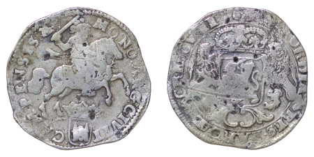 Netherlands, Campern. Silver Rider. 1650-1700.