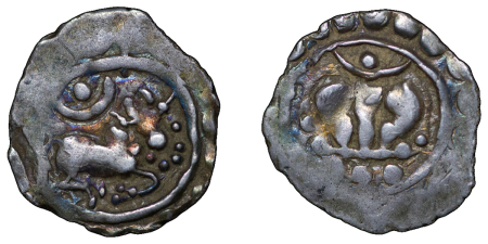 South Asia, Sandra's of Arakan. Niticandra AR Quarter Unit. 499-554AD.