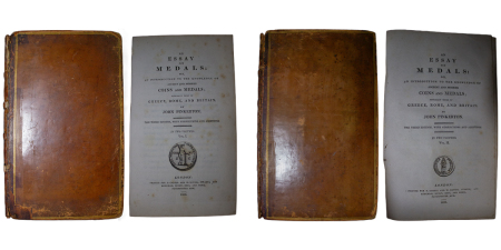 Great Britain, London. Numismatic Literature "An Essay on Medals" by John Pinkerton (Vol: 1 & II).  1808.