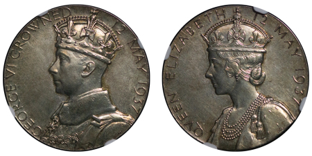 Great Britain. George VI AR Coronation Medallion. 1937. 