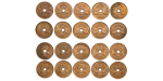 British Colonial, Territory of New Guinea. George V Æ Pennies (x10). 1936.