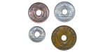 British West & East Africa, British Colonial. Edward VIII Cu Ni & CU set of various currency issue coins (4). 1936.