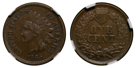 United States. Indian Head Æ Cent. 1865. 