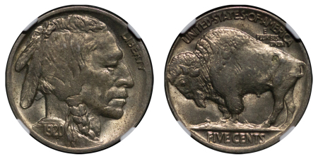 United States. Buffalo Cu Ni 5 Cents. 1920. 