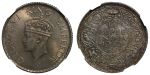 India, British Colonial. George VI AR ¼ Rupee (Lot x4). 1940B.