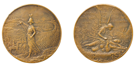 South Africa. Peace Treaty Æ Medal for the Boer War. 1899-1902.