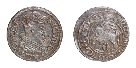 Poland. Sigsmund Vasa III AR Groschen. 1625.