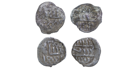 Russia. Kievan-Rus Principality. Vladimir Olgerdovich AR Denaras. 1362-1395.