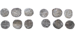 Islamic. Juchid lot of 6x AR Dang coins of the Golden horde. AH790-AH810.