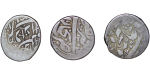Islamic. Bukhara Emirate lot of 3x AR Tenga coins. AH1303-AH1310.