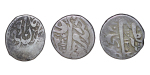 Islamic. Bukhara Emirate lot of 3x AR Tenga coins. AH1303-AH1310.