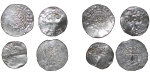 Germany. Lot of 4x Silver Deniers. 900-1200.