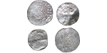 Germany. Lot of 4x Silver Deniers. 900-1200.