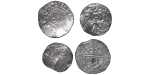 Germany. Lot of 4x Silver Deniers. 900-1200.