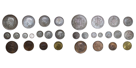 Great Britain. George VI Specimen 15 Coin Year Set. 1937. 