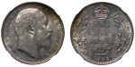 India, British Colonial. Edward VII AR Rupee (Lot x2).1905 & 1906.