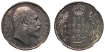 India, British Colonial. Edward VII AR Rupee (Lot x2).1905 & 1906.