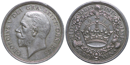Great Britain. George V Ag Wreath Crown. 1931.
