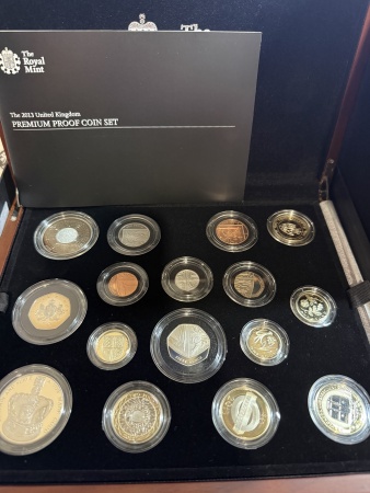 United Kingdom 16 Coin Premium Proof Year Set. 2013.