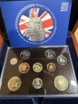 United Kingdom 10 Coin Executive Boxed Proof Coin Year Set. 2004.
