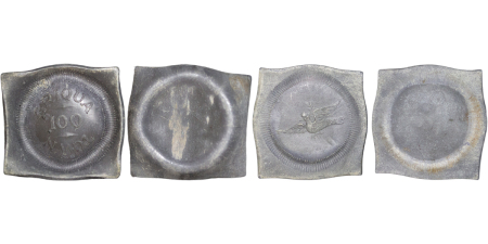 South Africa, Griquatown. Victoria Pb 100 Pence Squeeze (Trial/Test piece). c.1890.