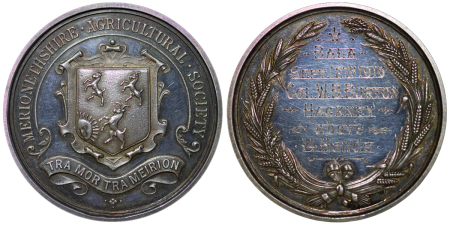 Great Britain, North Wales. Bala AR Merionethshire Agricultural Society Award Medal. 1913.