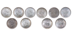 Ecuador, Republic. Antonio José de Sucre AR ½ Decimo. 1915. 