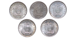 Ecuador, Republic. Antonio José de Sucre AR ½ Decimo. 1915. 